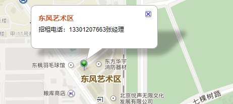 大厦简略地图
